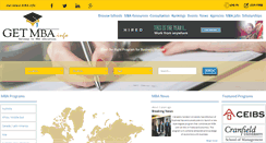 Desktop Screenshot of getmba.info